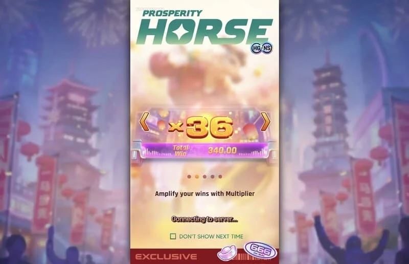 Prosperity Horse - progressiv multiplikator i spesialmodus